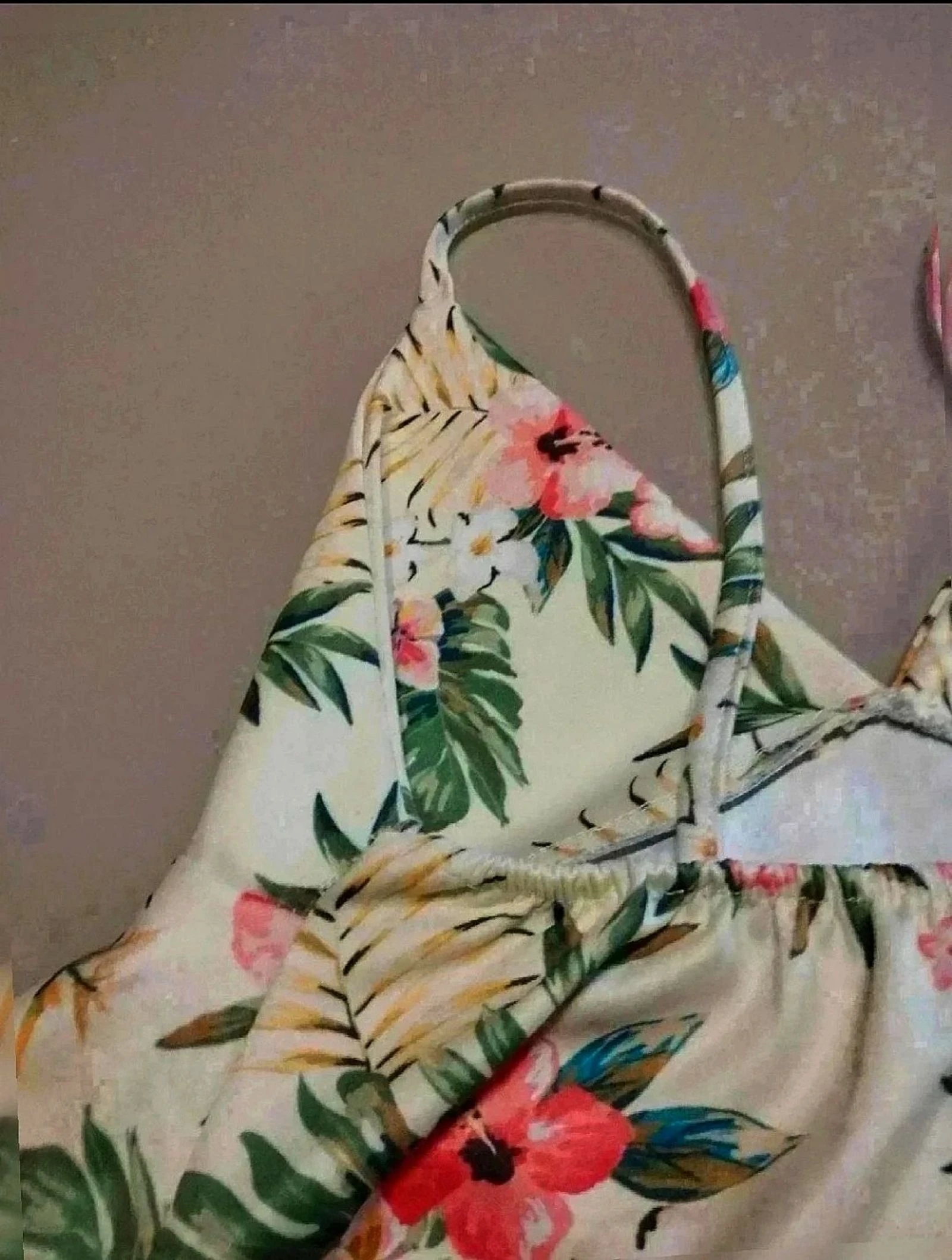 Top Crop precioso floral de alças Tamanho P – photo 6